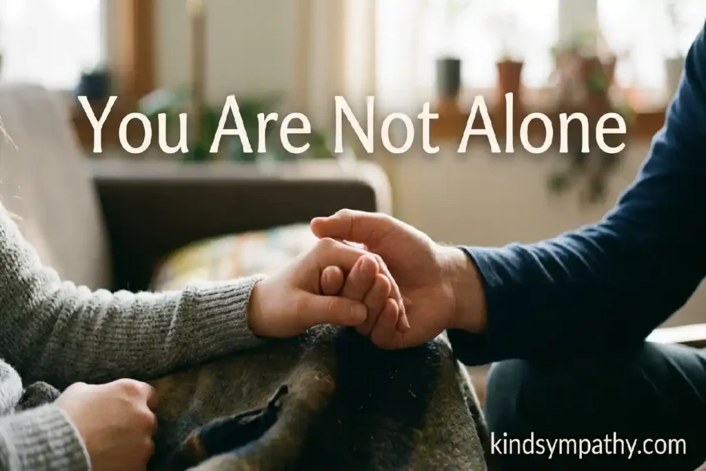 words of comfort and mental health encouragement support