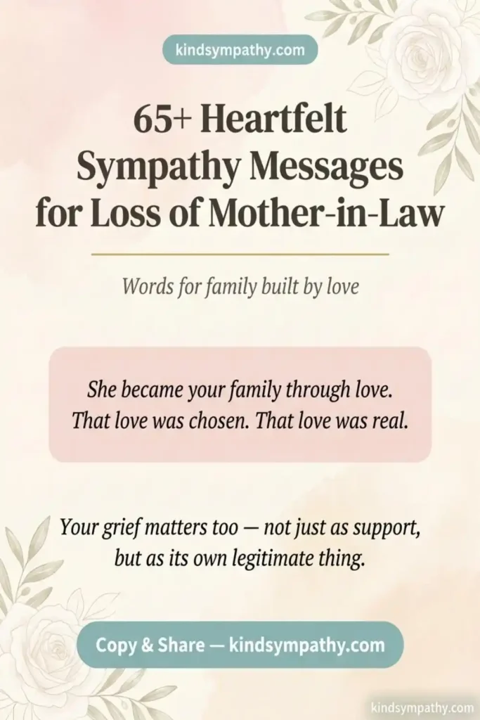 65 heartfelt sympathy messages for loss of mother-in-law — in-law grief condolence words