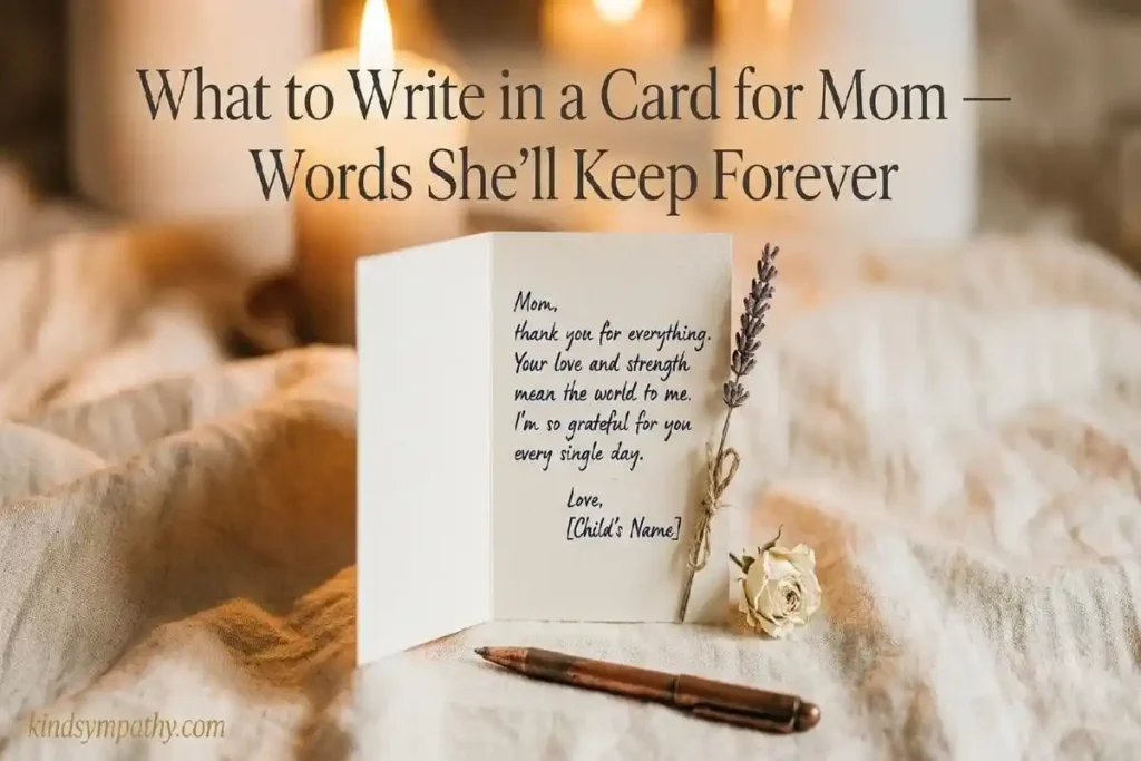 "Hand holding smartphone composing a long distance thinking of you message for mom in warm golden light representing missing mom across the miles"
