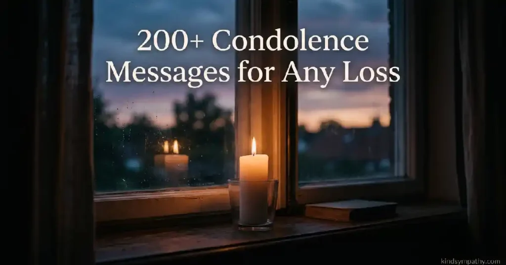 condolence messages for any loss heartfelt words guide