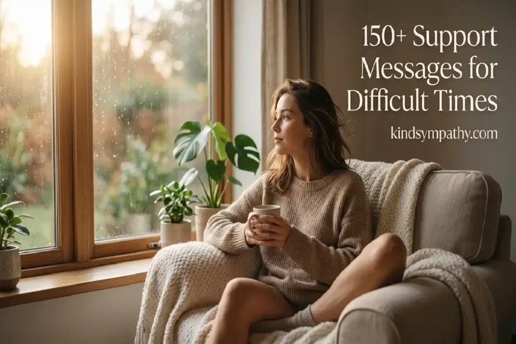 support messages for someone going through a difficult time
