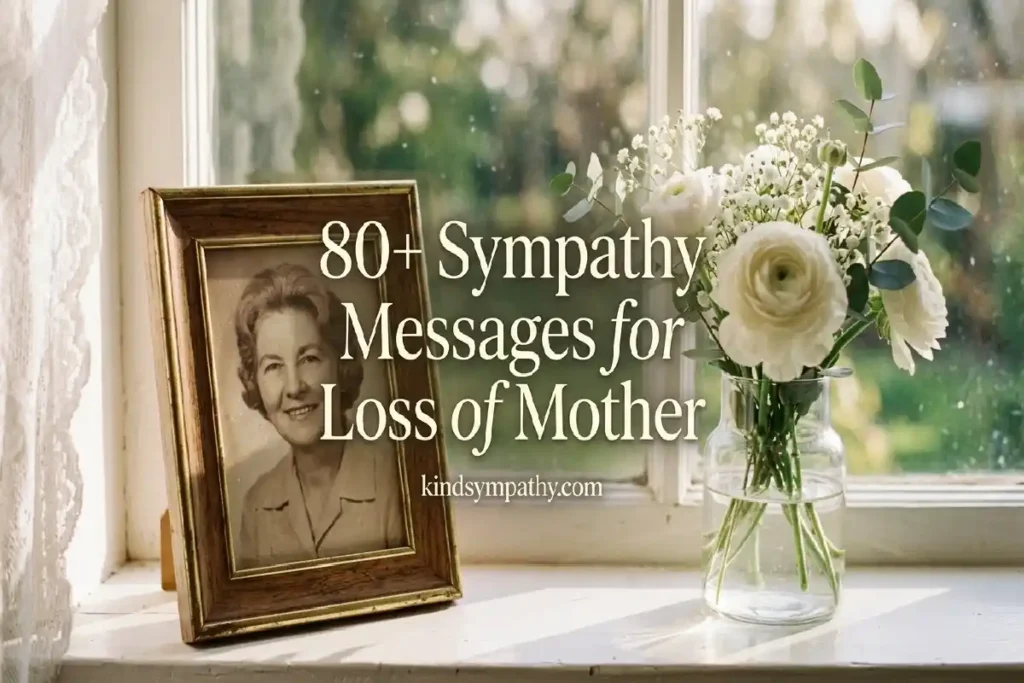 sympathy messages for loss of mother heartfelt comfort
