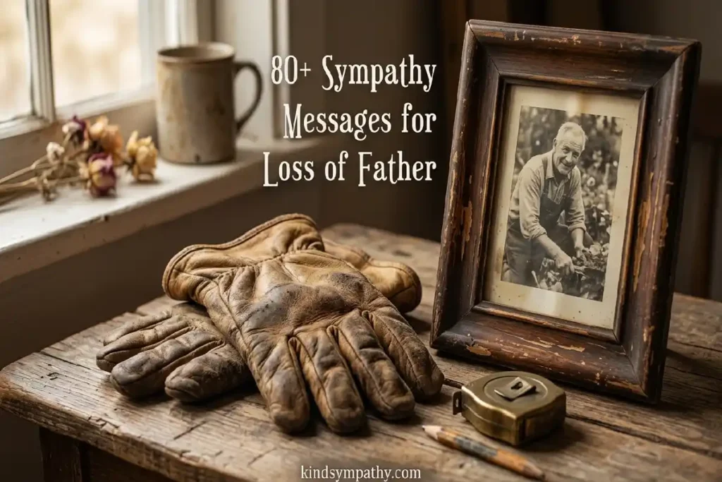 sympathy messages for loss of father heartfelt comfort