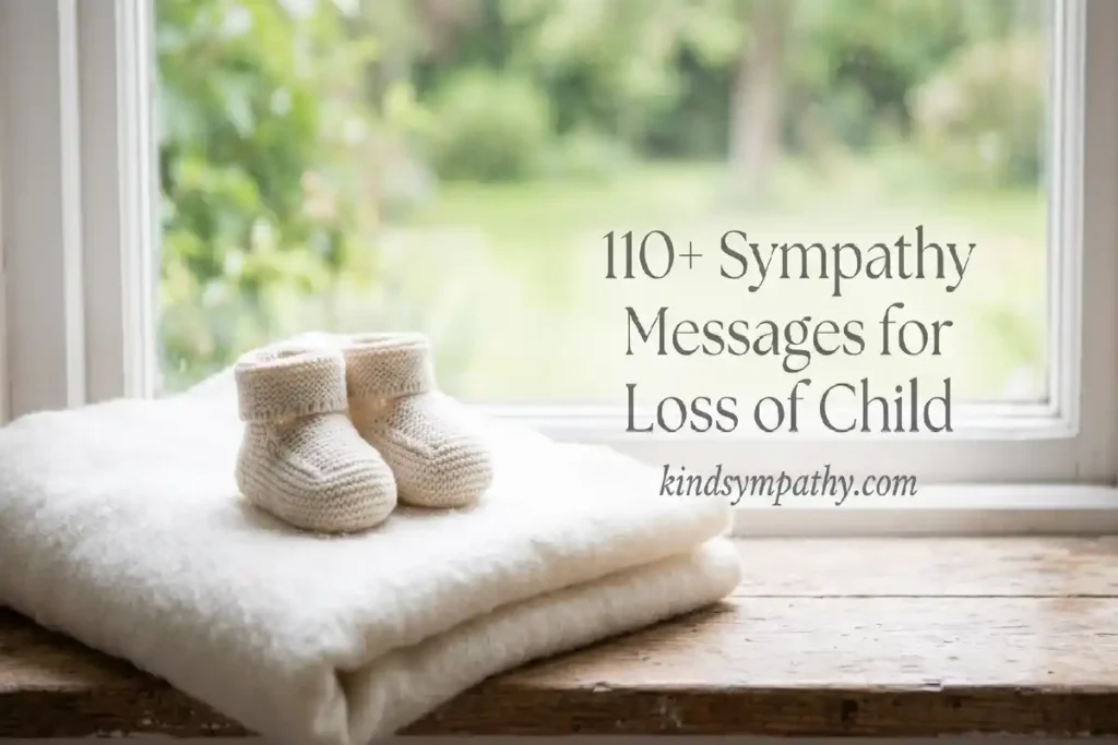 sympathy messages for loss of child heartfelt comfort