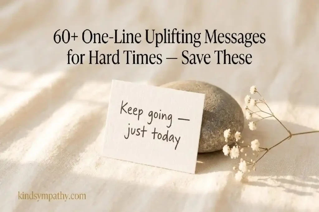 "Two hands resting together on a bench in golden afternoon light representing showing up with uplifting words for someone going through hard times"
